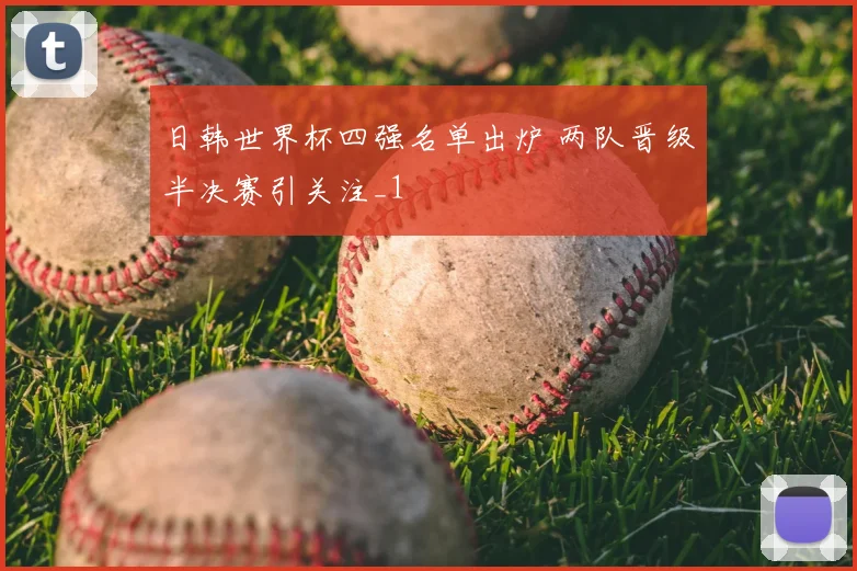 日韩世界杯四强名单出炉 两队晋级半决赛引关注_1
